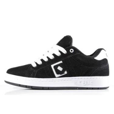 Imagem de Tênis Qix - Combat Suede Preto/Branco-Unissex