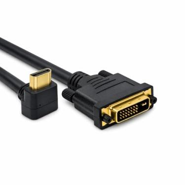 Imagem de MD9 - CABO HDMI M/DVI 24+1 M 1,80M 90 GRAUS