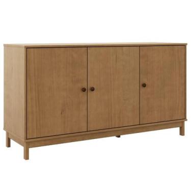 Imagem de Buffet Balcao 3 Portas Madeira Macica Taeda 160 cm 1962 Festra - Milan