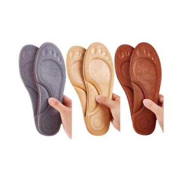 Imagem de Palmilhas De Látex Super Macias Com Suporte De Arco 4D Para Massagem, 