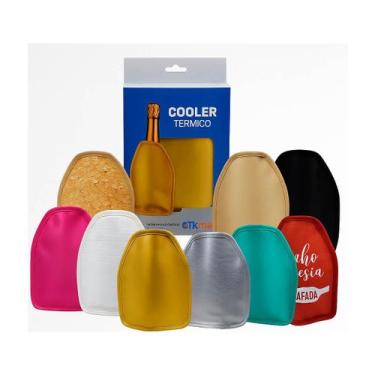 Imagem de Cooler Bolsa Térmica Luxo para Vinho e Espumante com Gel e Capacidade 