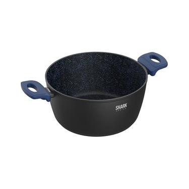 Imagem de Panela Polishop Ichef Home Family Size Shark Series Azul 24cm Preto
