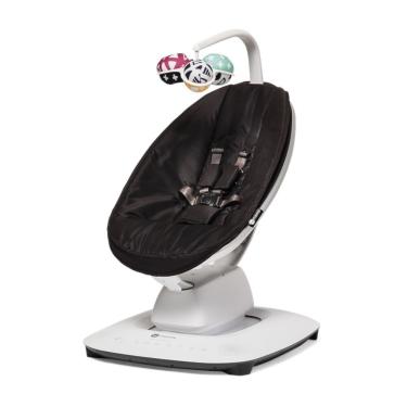 Imagem de Cadeira Infantil Mamaroo 5.0 Black com Balanço Inteligente de Múltiplos Movimentos e Bl...