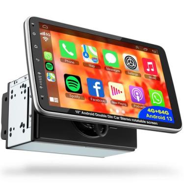 Imagem de Rádio Automotivo Electrosmart com Tela Touchscreen GPS de 10,1 polegad