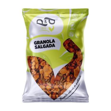 Imagem de Granola Gourmet P&P Salgada / Low Carb 500g - Com Chimichurri e Pápric