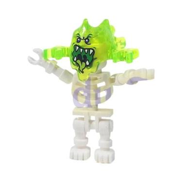 Imagem de Mini Boneco De Esqueleto Do Exército De Halloween 5PCS, Bloco De Monta