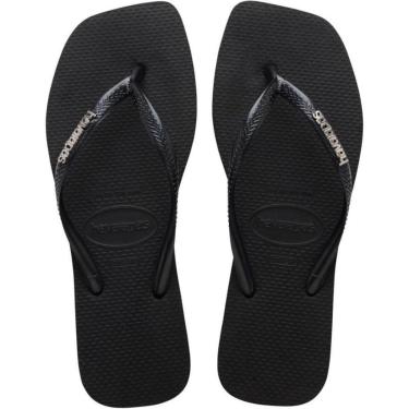 Imagem de Chinelo Havaianas Slim Square com Logo Metálico Feminino-Feminino