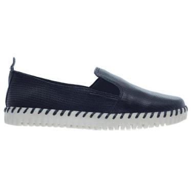 Imagem de Tênis Slip On Feminino Bottero Firenze Couro Preto, Preto, 35