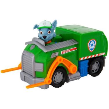 Imagem de Carrinho Patrulha Canina Rocky - Veículo Sólido Sunny Brinquedos