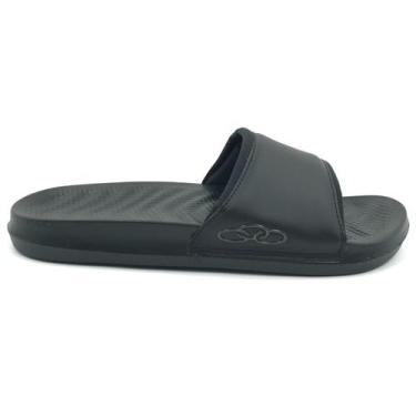 Imagem de Chinelo Olympikus Slide Feminino Angra Preto, Preto, 39/40
