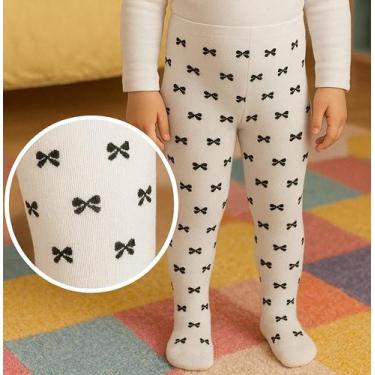 Imagem de Meia Calça Infantil 7 a 9 Anos - Nalu_kids, Branco, 7 a 9 Anos