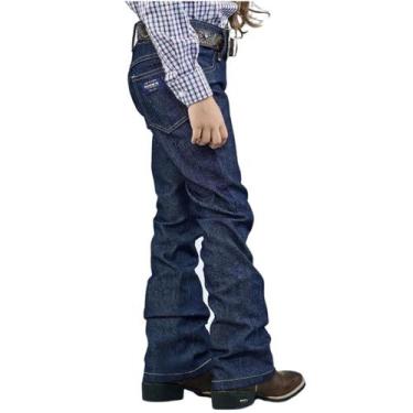 Imagem de Calça Jeans Infantil Menina Docks, Jeans escuro, 06