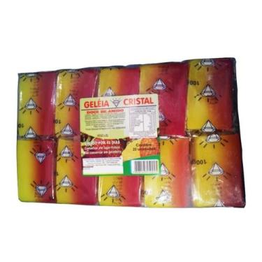 Imagem de Geleia d'água 2 Cores Cristal C/ 20 unid 1,8Kg - Geléia Cristal