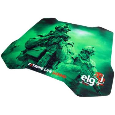 Imagem de Mouse Pad Gamer Grande ELG - Sense Control, Verde, Grande