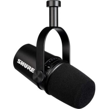 Imagem de Microfone Para Podcasts Shure Mv7 Dinâmico Cardioide Com Interface Usb