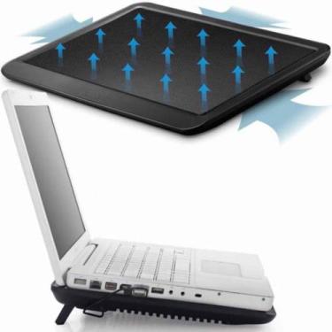 Imagem de Base Cooler para Notebook até 17 Polegadas e Video Game Cabo Usb - N-1