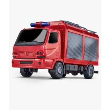 Imagem de Caminhão Urban Resgate 27 Cm Roma Brinquedos - Ref. 1450