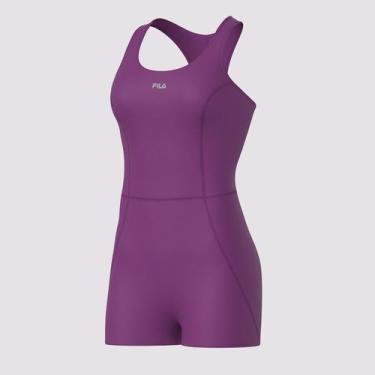 Imagem de Maiô Fila Long Tri Feminino Violeta, G