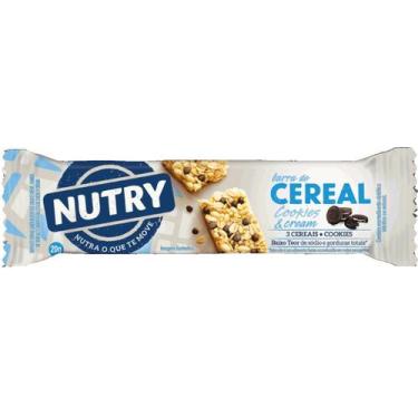 Imagem de Barra de Cereal (22g) - Sabor: Cookies e Cream (20g) - Nutry
