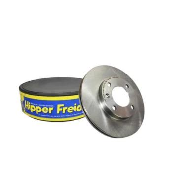 Imagem de Par De Discos Freio Diant. Vent. Gol G2 G3 G4 97 239mm - HIPPER FREIOS