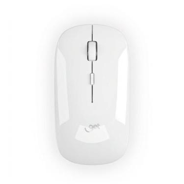Imagem de Mouse Sem Fio USB Get WSL 1600DPI Branco Alcance 10 metros