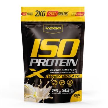 Imagem de Whey Protein Isolado Iso Blend Complex Zero Açucar 2.200kg Xpro Nutrit