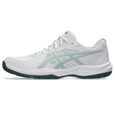 Imagem de Tênis ASICS Court Slide 4 - Masculino - Branco/Azul, 39