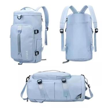 Imagem de Bolsa Multifuncional Para Viagem e Academia - LV Bolsas, Azul claro