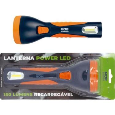 Imagem de Lanterna power led 150lumens recarreg. - MOR