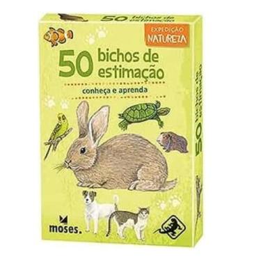 Imagem de 50 Bichos De Estimação - Cartas: Diversão animal e aprendizado garanti