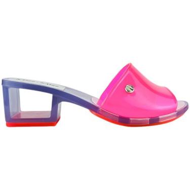 Imagem de Tamanco Acrilico Transparente Miss Miss, 35, Pink