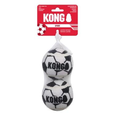 Imagem de Brinquedo Kong WC26 Sport Soccer Balls Pack 2 Unidades Para Cães - Gra