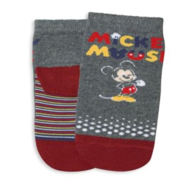 Imagem de Meia infantil para menino do Mickey Lupo, 32 a 35, Cinza