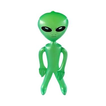Imagem de Boneco Inflável Alienígena Para Decoração De Halloween, Modelo De Brin