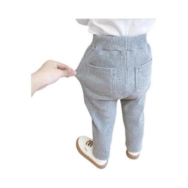 Imagem de Crianças calças de algodão primavera outono crianças bebê leggings mod