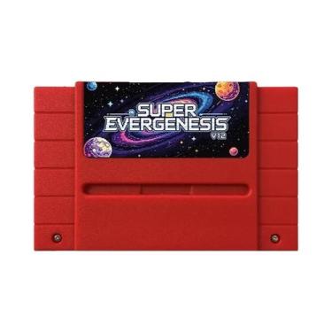 Imagem de Cartão TF De 8GB Super EVERGENESIS 3000 Em 1, Cartão De Jogo SFC OS V1
