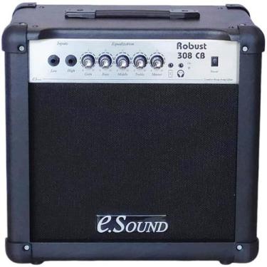 Imagem de Amplificador Robust 308CB 30W para Contrabaixo Falante 8" Preto Bivolt