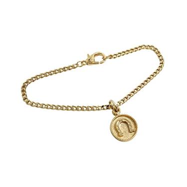 Imagem de Pulseira Corrente Feminina Pingente Ferradura Semijoia (18cm)