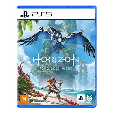 Sony Playstation 5 825gb Horizon Forbidden West Bundle Cor Branco E Preto