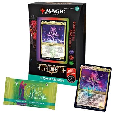 Imagem de Magic: The Gathering – Deck de Commander de Ruas de Nova Capenna – Fúria dos Rebiteiros + Pacote de amostra de booster de colecionador