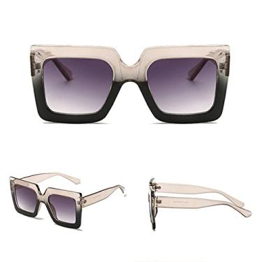 Imagem de Square Oversized Sunglasses Women Fashion Sun Glasses Female Lady Designer Vintage Shades,4,China