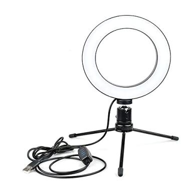 Imagem de Mini Iluminador De Mesa Ring Light 16cm Youtuber Lives Make