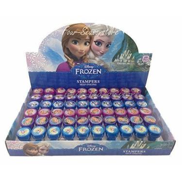 Imagem de Disney Frozen Anna Elsa Olaf 60x Stampers Self-inking Birthday Party Favors by Disney by Disney