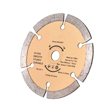 Imagem de Tingpai Lâminas de ser pa telhas Lâminas de corte diamantadas Aro contínuo Ser circular seca-molhada 3-3/8" (85mm) Cortador Retificador de Disco Mandril 10mm Pa Alvenaria de Telha