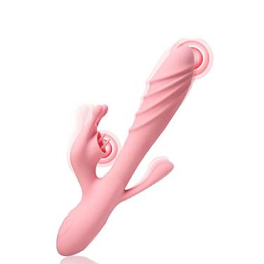 Imagem de Vibrador Estimulador Clitóris Lambendo Língua Aquecimento 12 frequências Ponto G Feminino Zatla