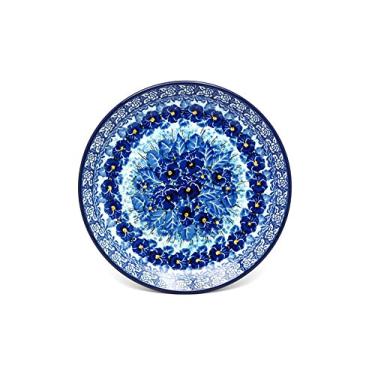 Imagem de Prato de cerâmica polonesa - Salada/sobremesa (19 cm) - Unikat Signature U3639