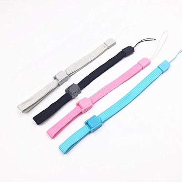 Imagem de Corda de pulso com cordão antiqueda para WiiU Wii PlayStation PS4 VR PS3 Move PSV PSP New 3DS XL 3DSXL, 4 Colors Each 1