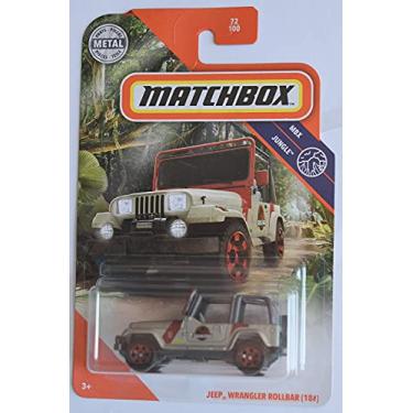 Imagem de Matchbox Jeeps Wrangler Rollbar (18#), [Cinza] Selva 72/100