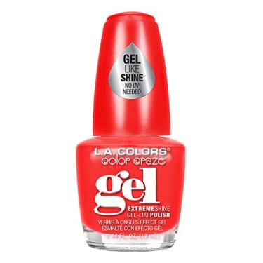 Imagem de L.A. Colors Color Craze Gel Shine Esmalte para unhas, Knockout, 100 ml (pacote com 3)