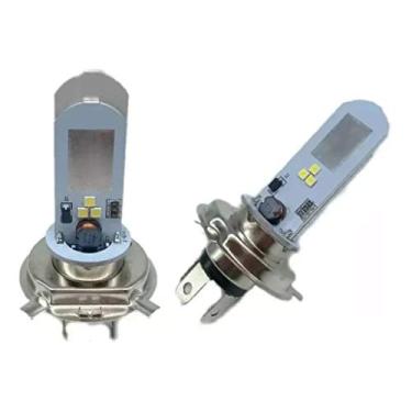 Imagem de Lampada Farol LED H4 12v 5W Super Branca